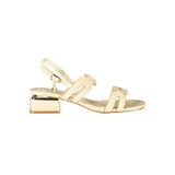Sandales Femme Laura Biagiotti Beige en Poliuréthane