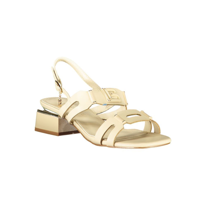 Sandales Femme Laura Biagiotti Beige en Poliuréthane