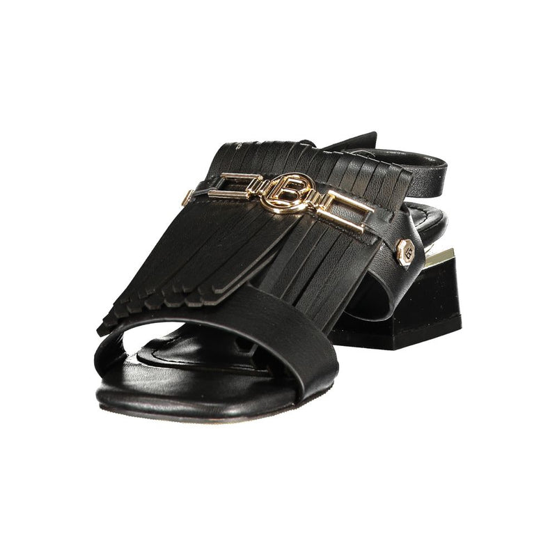 Sandales Femme Laura Biagiotti en Polyuréthane Noir