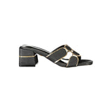 Sandales Femme Laura Biagiotti en Polyuréthane Noir