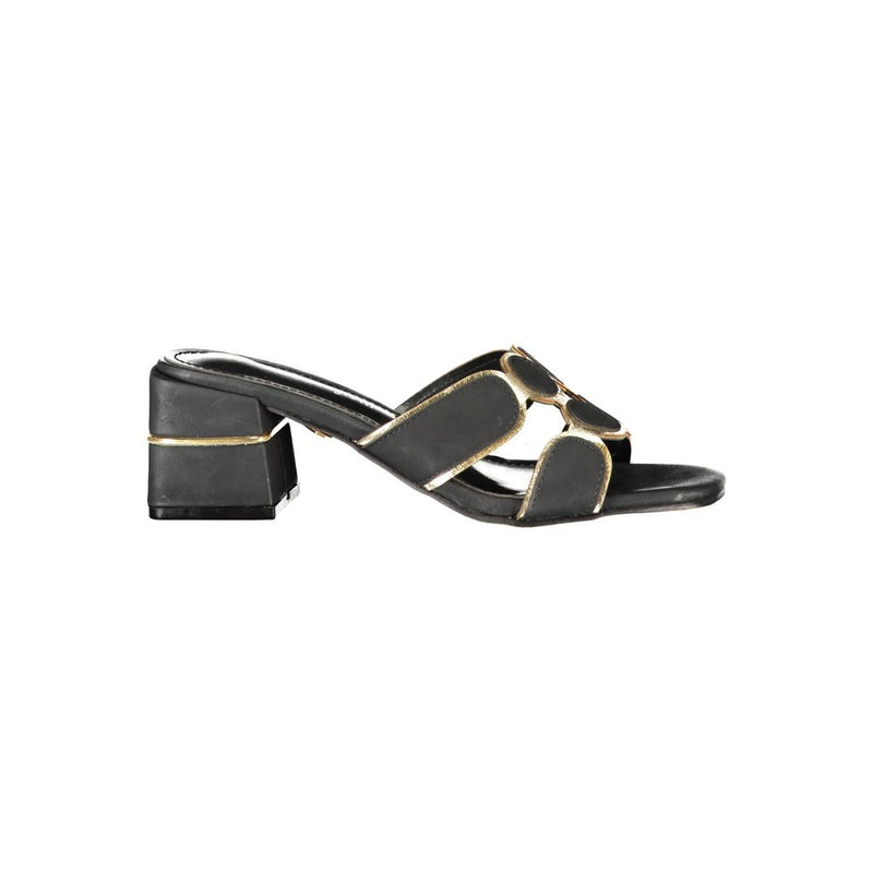 Sandales Femme Laura Biagiotti en Polyuréthane Noir