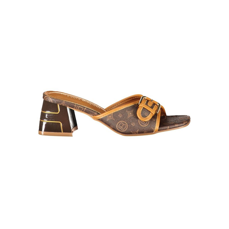 Sandales Femme Laura Biagiotti en Polyuréthane Marron