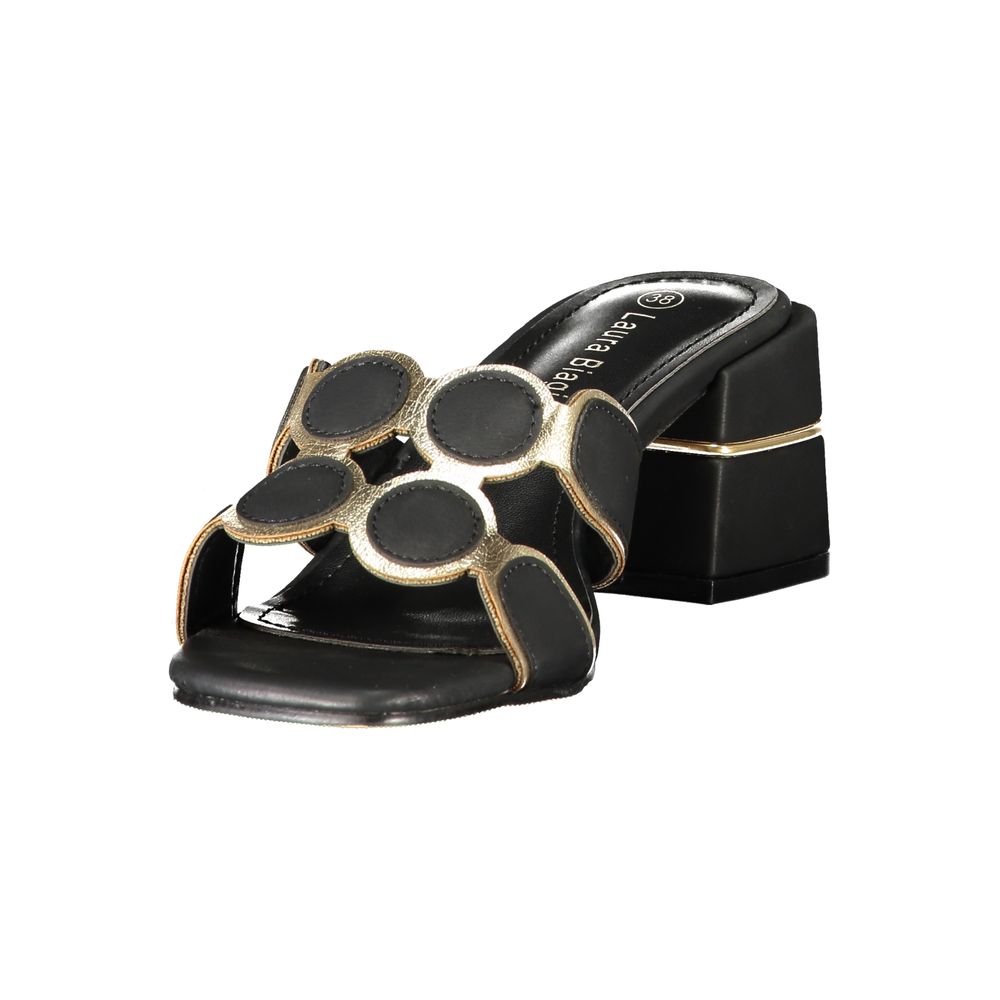 Sandales Femme Laura Biagiotti en Polyuréthane Noir