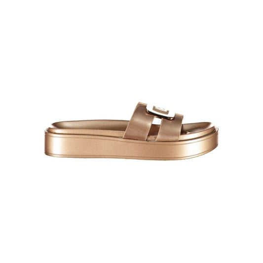 Sandales Femme Laura Biagiotti Bronze en Polyuréthane