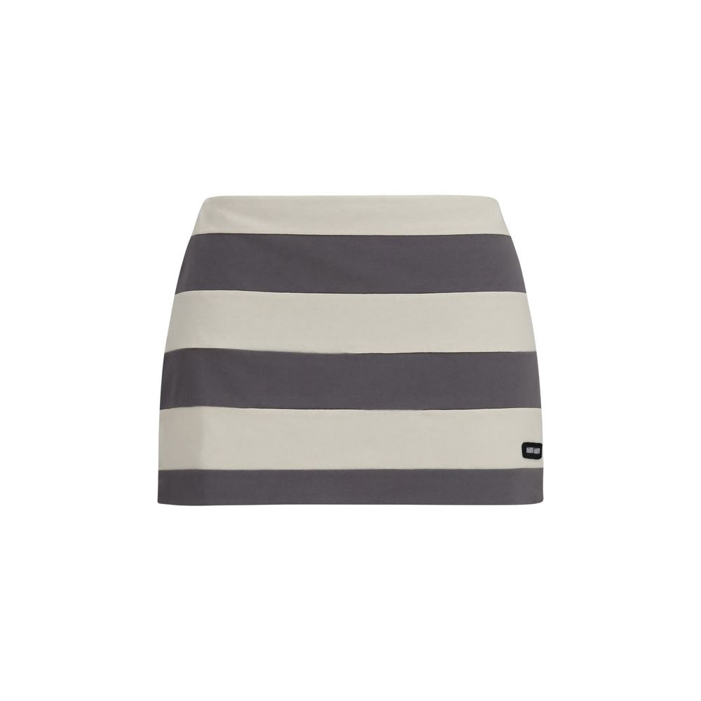 Miu Miu Multicolor Cotton Mini Skirt - Contemporary Style