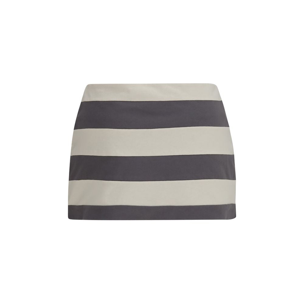 Miu Miu Multicolor Cotton Mini Skirt - Contemporary Style