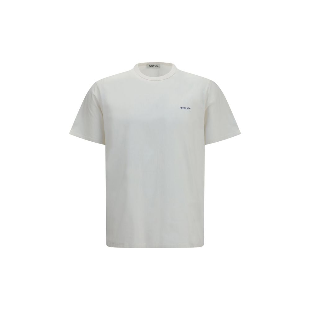 Premiata White Cotton T-Shirt - Classic Style for Men