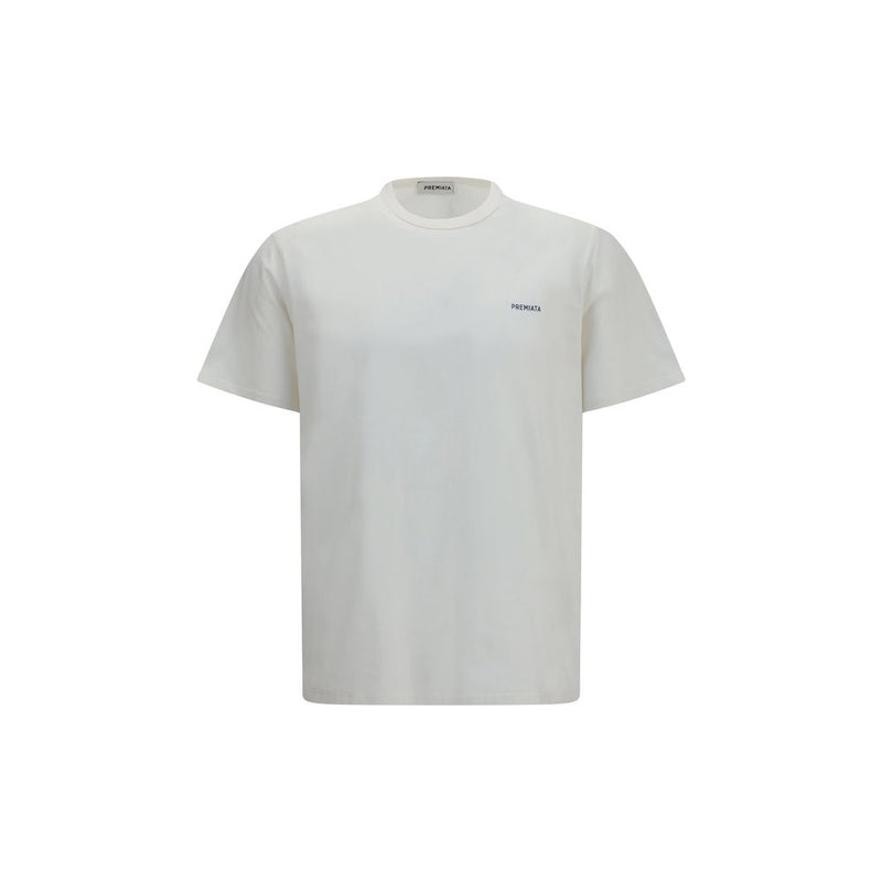 Premiata White Cotton T-Shirt for Men
