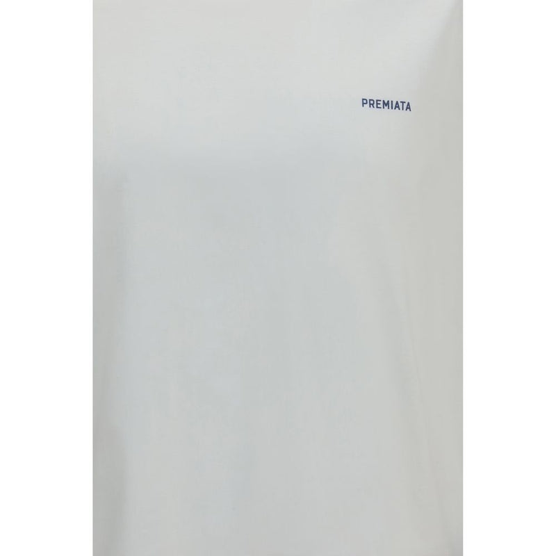 Premiata White Cotton T-Shirt for Men