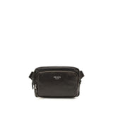 Prada Brown Calf Leather Bos Taurus Shoulder Bag