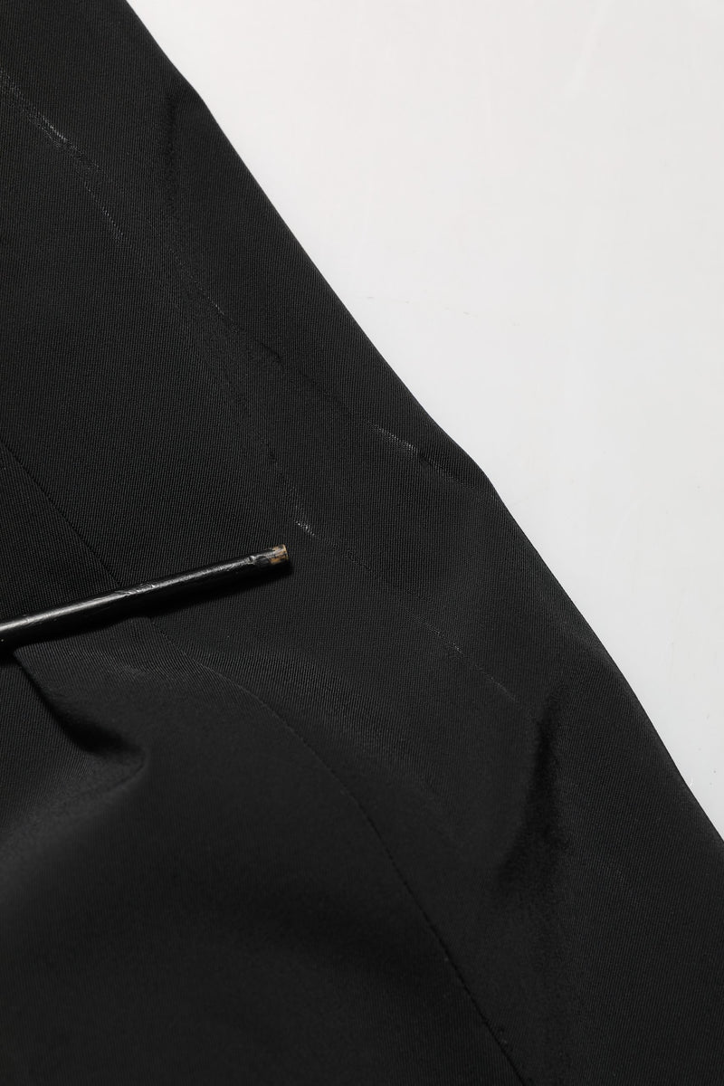 Dolce & Gabbana Black Single Breasted One Button Blazer