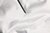 Dolce & Gabbana White DG Logo Polyester Jersey Bomber Jacket