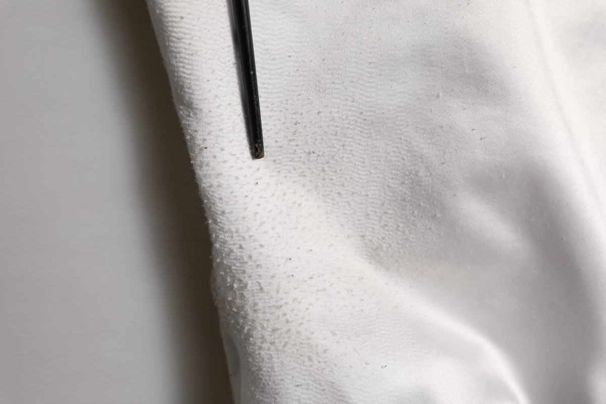 Dolce & Gabbana White DG Logo Polyester Jersey Bomber Jacket