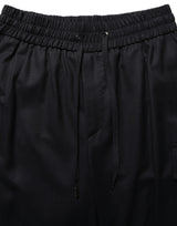 Dolce & Gabbana Black Mid Waist Cargo Jogger Sweatpants