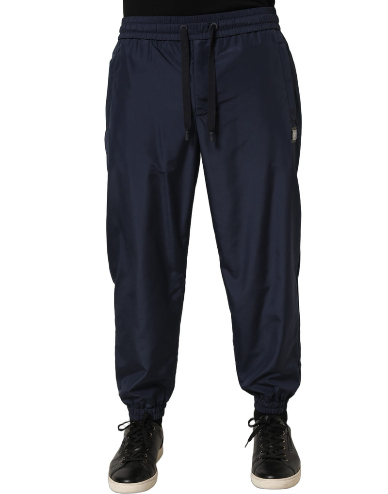 Dolce & Gabbana Dark Blue Jogger Sweatpants for Men