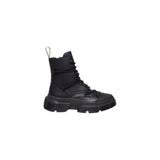 Dr. Martens Black Leather Lace-Up Boots for Women