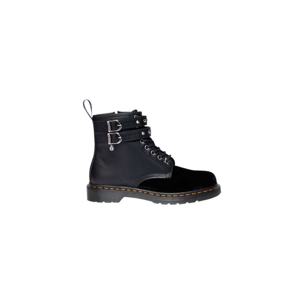 Dr. Martens 1460 Wdn Black Leather Lace-Up Boots for Women