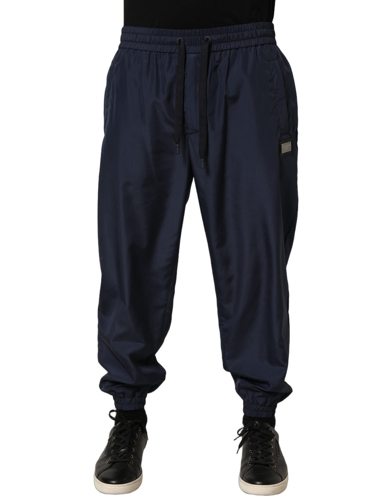 Dolce & Gabbana Dark Blue Jogger Sweatpants for Men