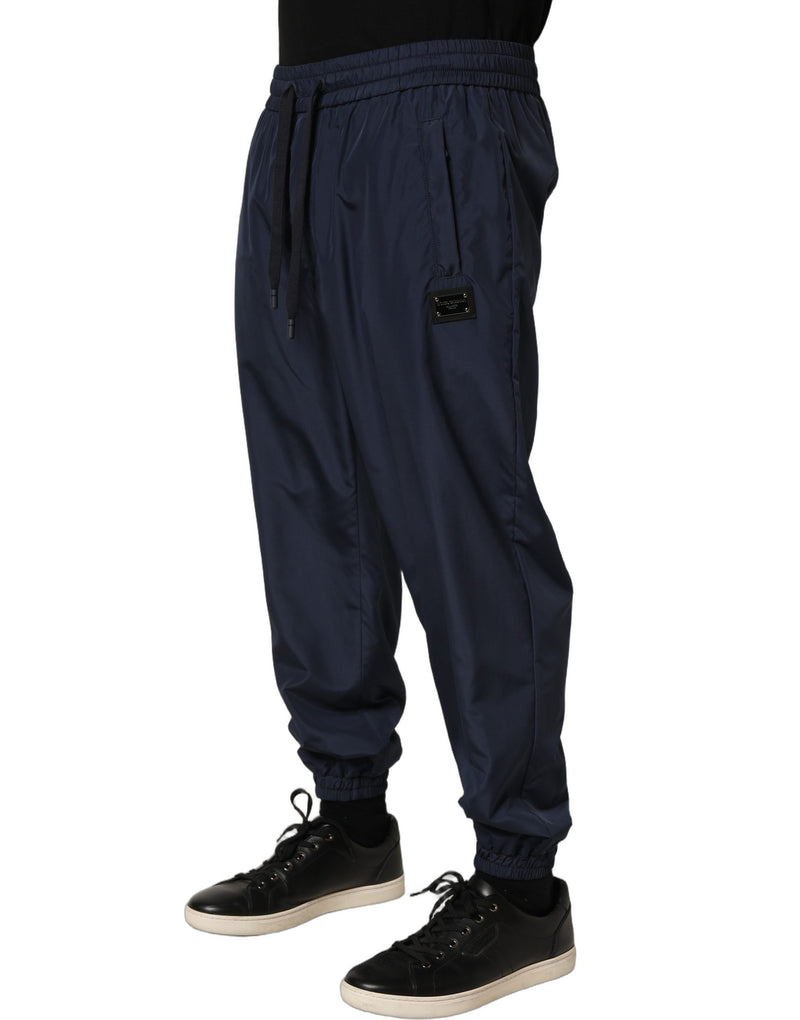 Dolce & Gabbana Dark Blue Jogger Sweatpants for Men