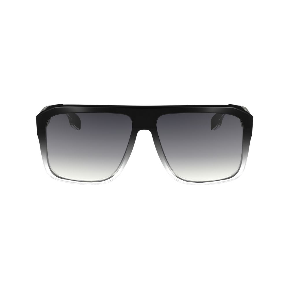 Lunettes de soleil en plastique noir Victoria Beckham