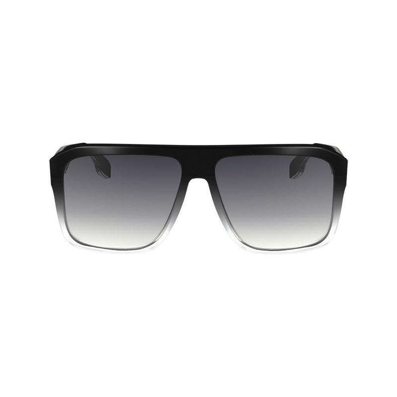 Lunettes de soleil en plastique noir Victoria Beckham
