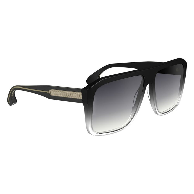 Lunettes de soleil en plastique noir Victoria Beckham