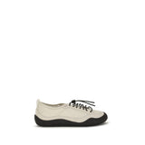 Prada Beige Fabric Athletic Sneakers for Men