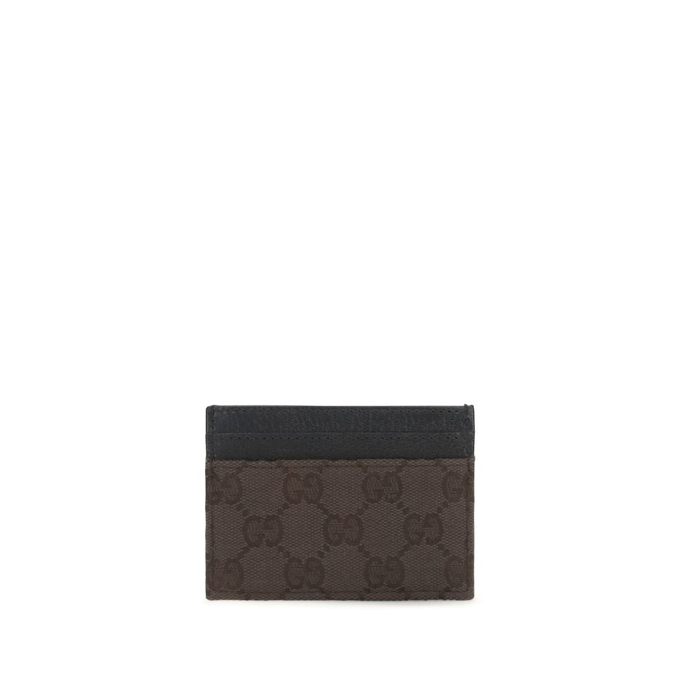 Gucci GG Fabric Brown Polyester Wallet for Women