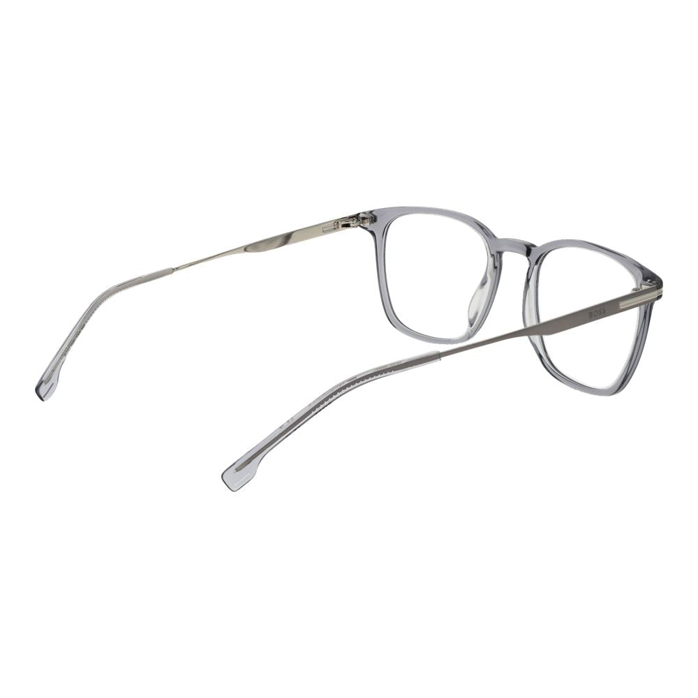 Hugo Boss Gray Acetate Glasses (Frames) for Men