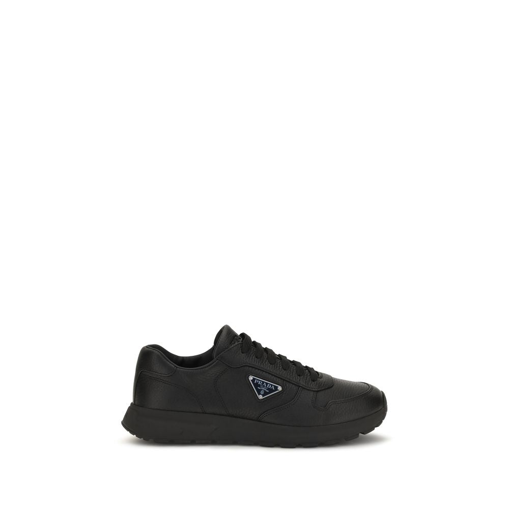 Prada Prax 2.0 Black Polyester Athletic Sneakers for Men