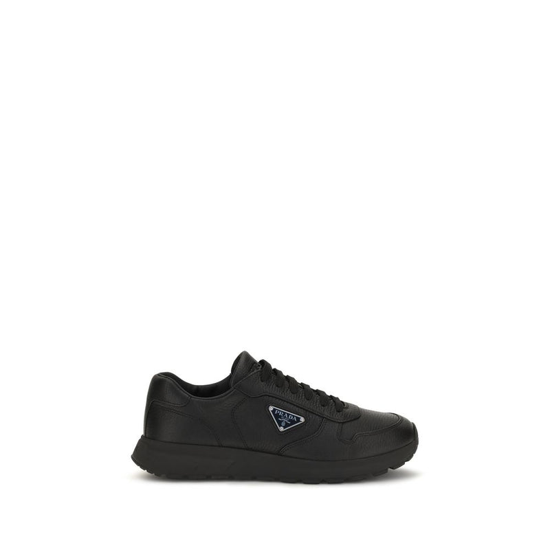 Prada Prax 2.0 Black Polyester Athletic Sneakers for Men