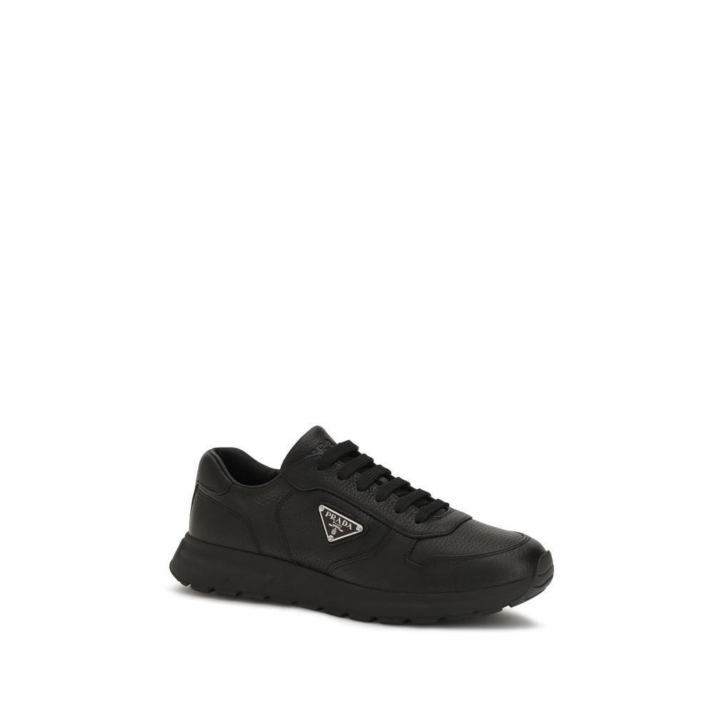 Prada Prax 2.0 Black Polyester Athletic Sneakers for Men