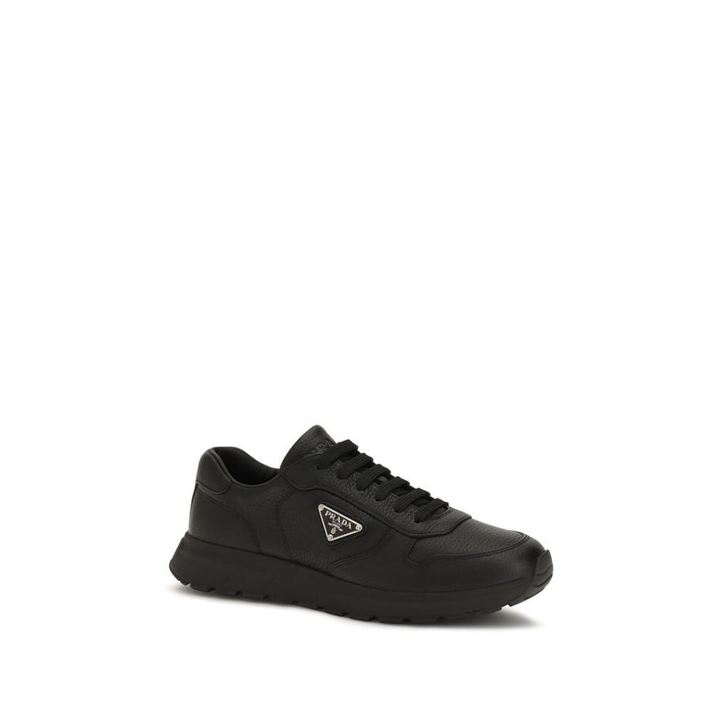 Prada Prax 2.0 Black Polyester Athletic Sneakers for Men
