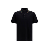Gucci Black Cotton Polo Shirt - Refined Casual Wear