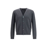 Gucci Gray Wool Oves Aries Cardigan