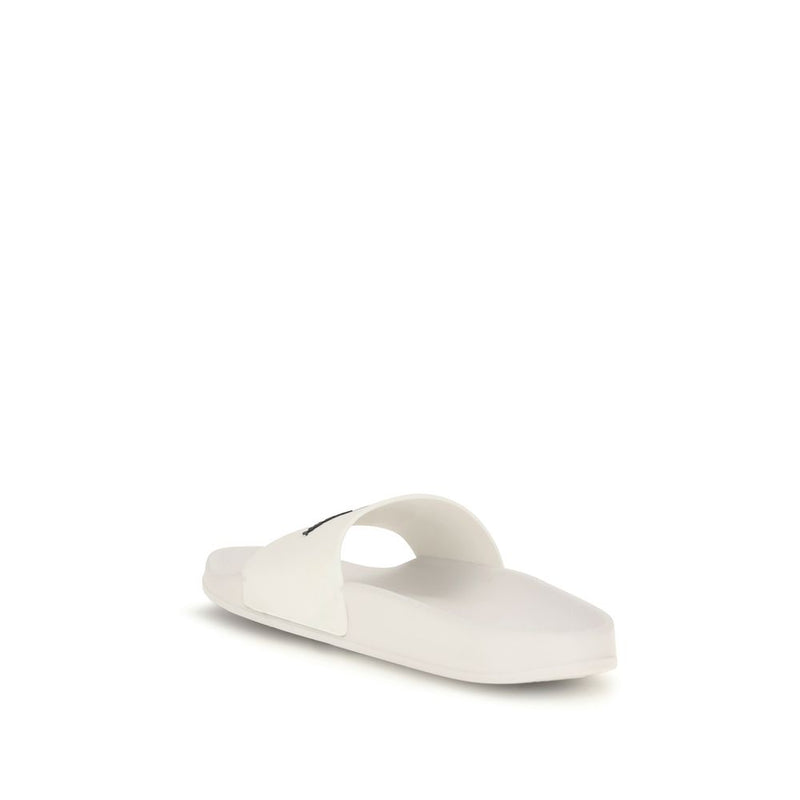 Fred Perry White Rubber Sandals - Comfort Meets Sporty Style