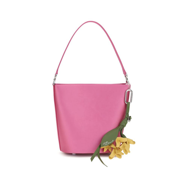 Self-Portrait Multicolor Polyester Bucket Bag