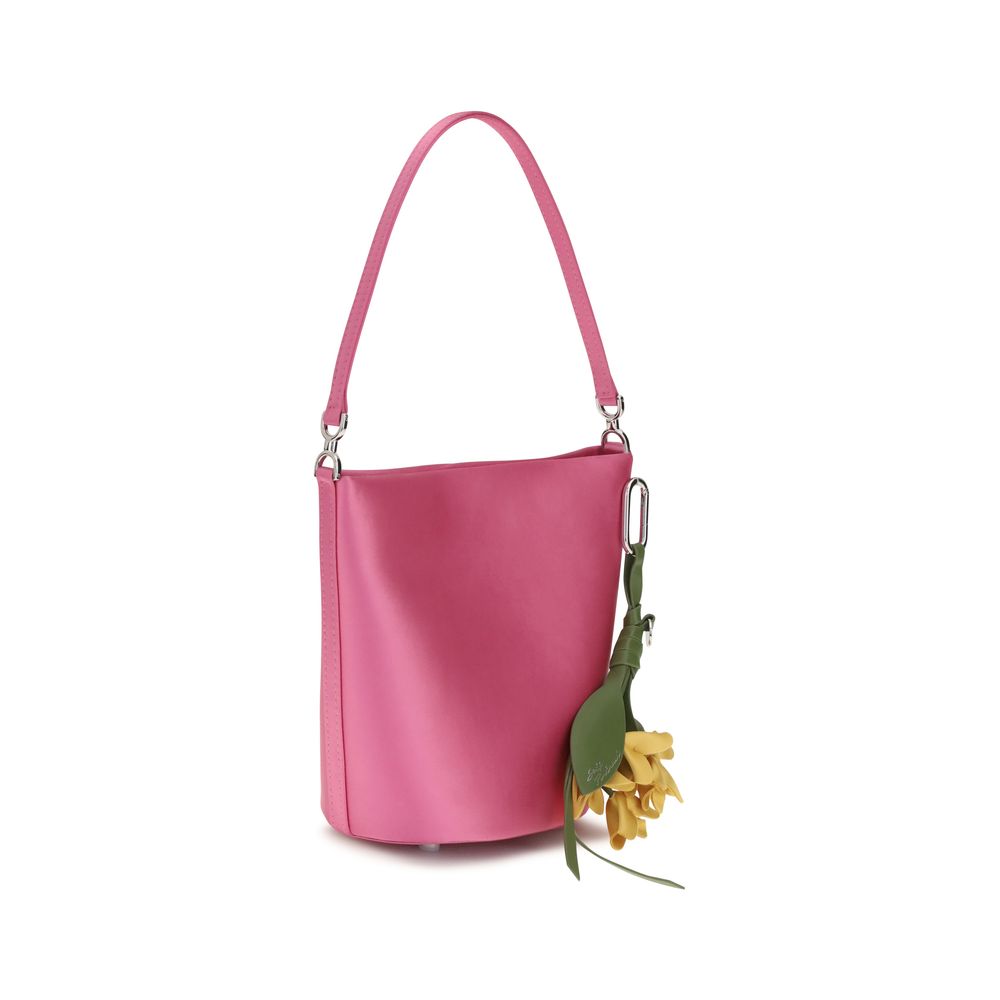 Self-Portrait Multicolor Polyester Bucket Bag