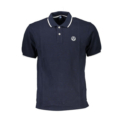 North Sails Blu Cotton Men's Polo