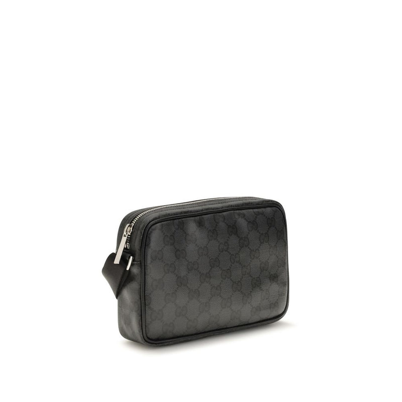 Gucci Mini Essence Classic Black Fabric Shoulder Bag