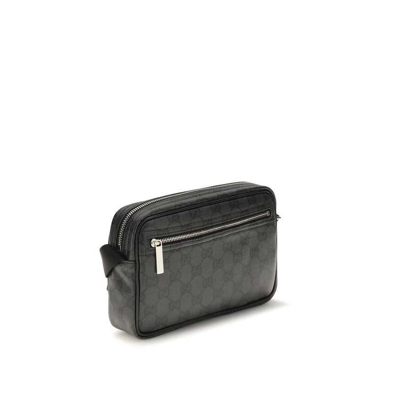 Gucci Mini Essence Classic Black Fabric Shoulder Bag
