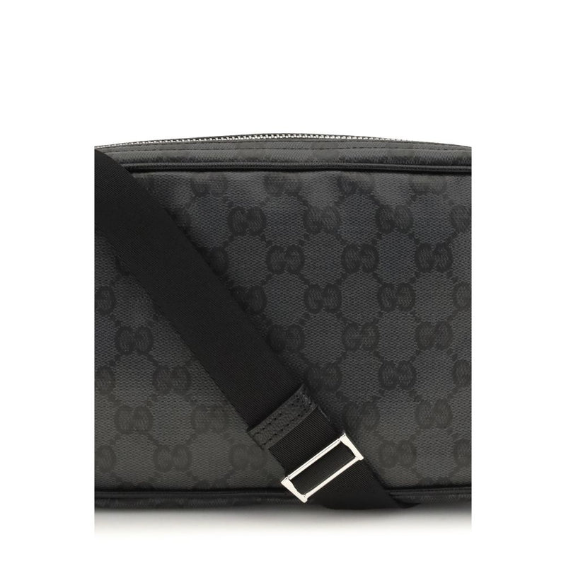 Gucci Mini Essence Classic Black Fabric Shoulder Bag