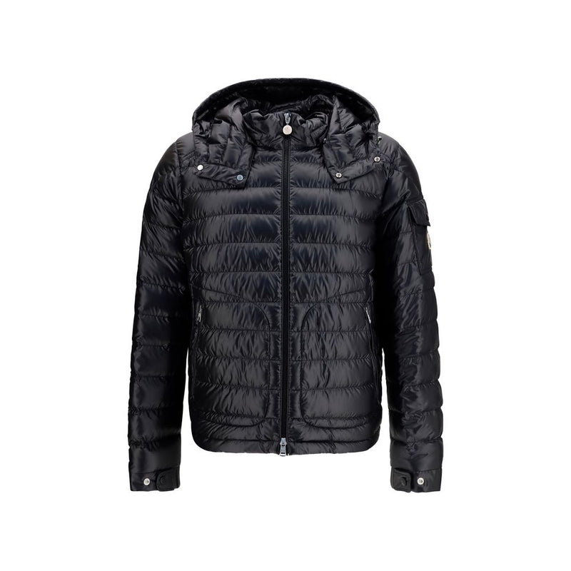 Moncler Lauros Black Polyamide Full-Length Jacket