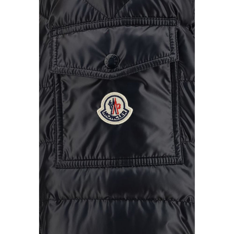 Moncler Lauros Black Polyamide Full-Length Jacket