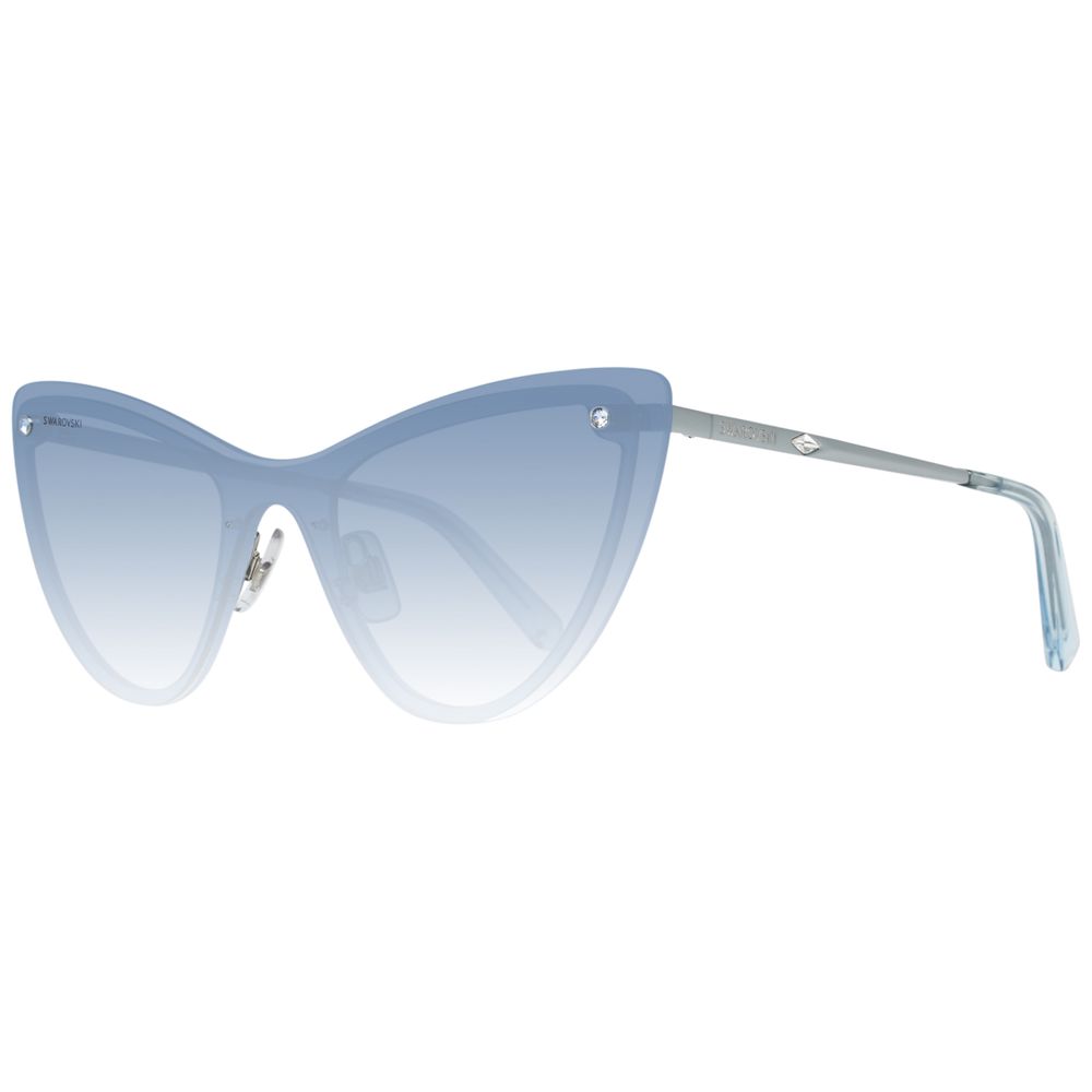 Swarovski Blue Metal Sunglasses for Women - Stylish & Protective