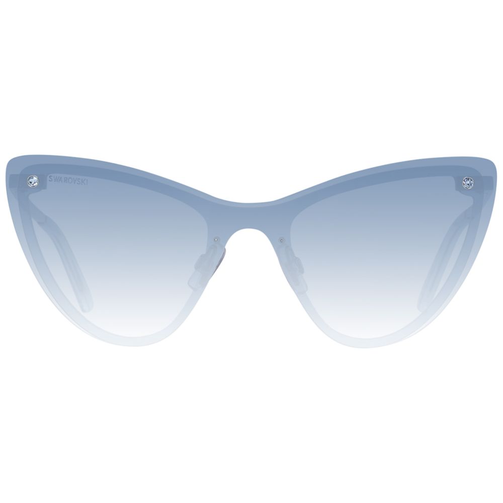 Swarovski Blue Metal Sunglasses for Women - Stylish & Protective