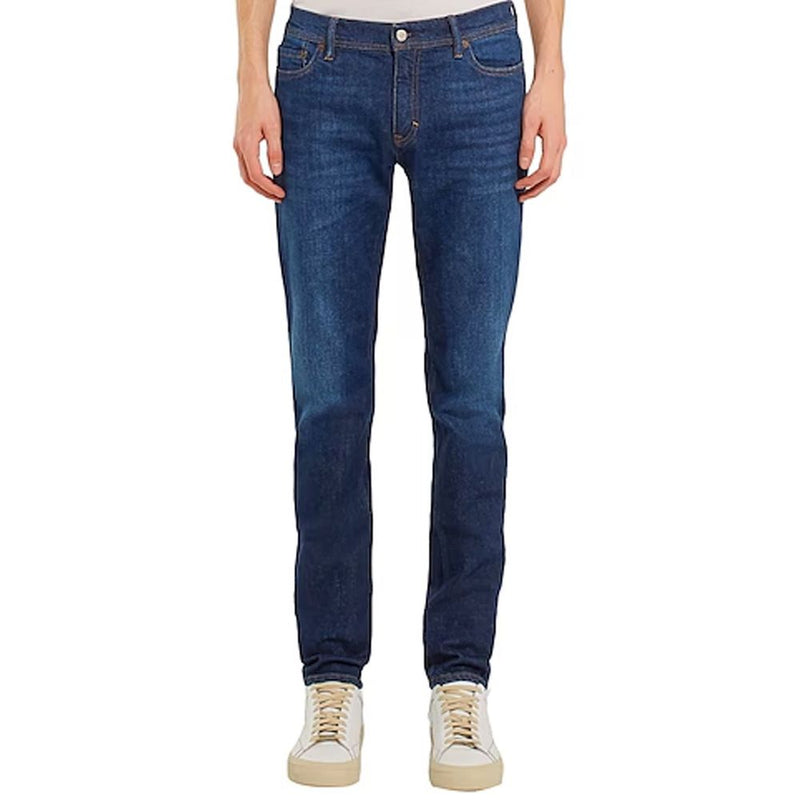 Acne Studios Blue Cotton Skinny Jeans for Men
