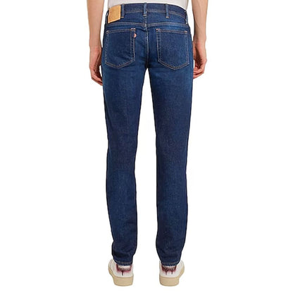 Acne Studios Blue Cotton Skinny Jeans for Men