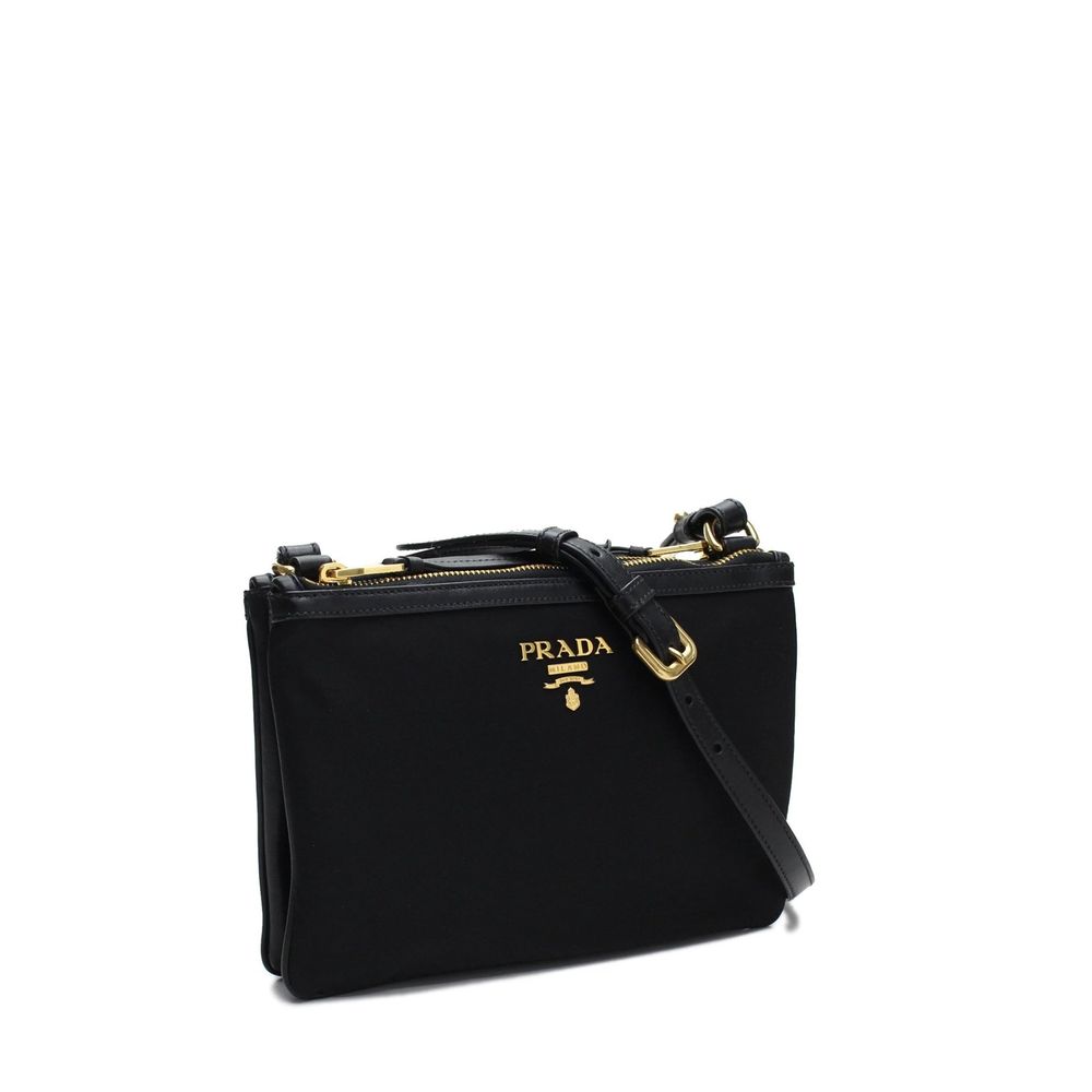 Prada Black Nylon Crossbody Bag - Stylish & Functional