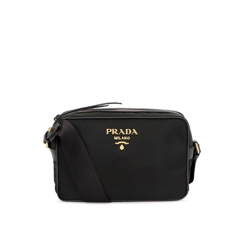Prada Black Nylon Shoulder Bag - Élégante et Polyvalente